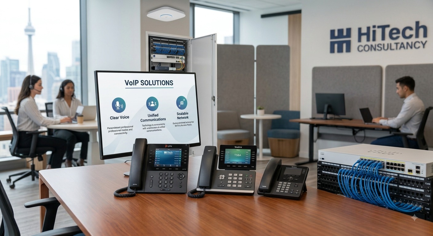 Business VoIP and connectivity hardware